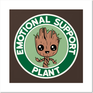 Emotional Support Plant Posters and Art